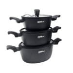 MARMITE 3PCS EN ALUM 20/22/24CM