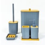 Ensemble organisateur de salle de bain 6 pièces