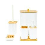 Ensemble organisateur de salle de bain 6 pièces – Image 2