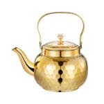 Théière dorée PM
