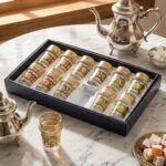 SERVICE 12VERRES  A THE TRADI ZELIJ