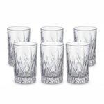 Verres à thé en cristal 6 pcs