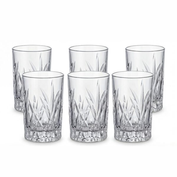 Verres à thé en cristal 6 pcs