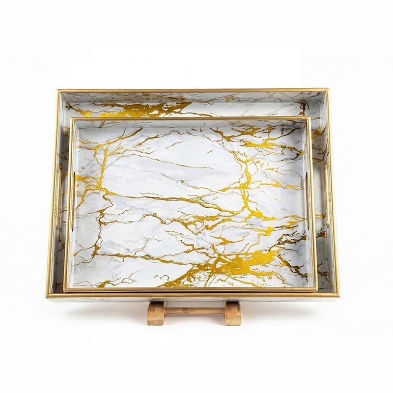 PLT-rkham Plateau marbre – Image 1