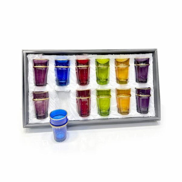 COFRRET 12 VERRS A THE Décoration TRADI 175ML