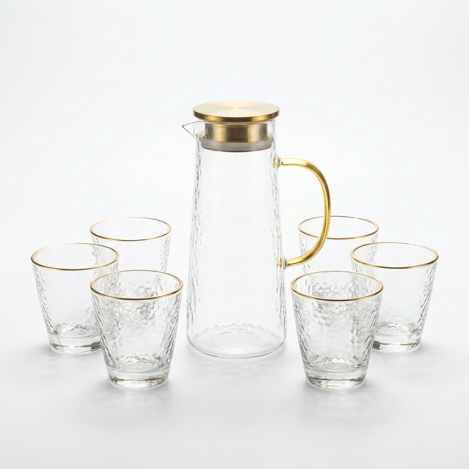 img_5695 KARAFE AVEC 6 VERRE – Image 1