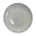 Plat rond avec motif 10.5 plate z /dt17