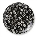 Plat rond avec motif 10.5 plate z /dt17 – Image 2