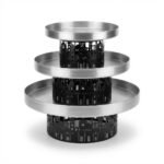 Présentoir métal noir taille moyenne – Image 2