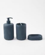 SET 3 PCS PORT SAVON +PORT BROSSE+DITRIBUTEUR SAVON – Image 4