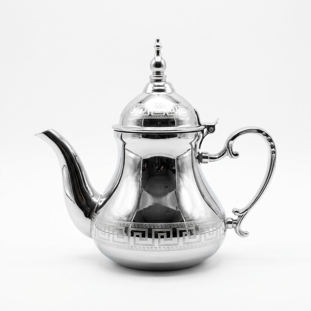 img_6014 THEIERE CHROMEE 0.8L – Image 1