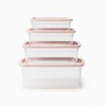 Set 4 boîtes alimentaires