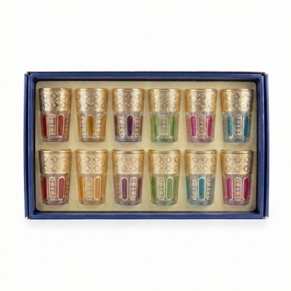 COFFRET 12 VERRES A THE DécorationE 200ML