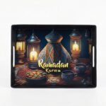 PLATEU DECO PLASTIQUE 30X22CM