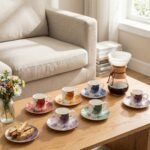 Service 12 pcs thé/café 220 ml : 6 tasses + 6 sous-tasses – Image 2