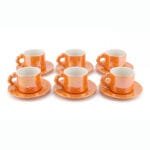 Tasse à café orange