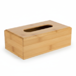 Boîte mouchoirs en bois – Image 2