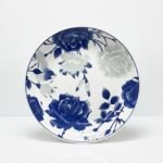 Assiette bleu colorée 30cm