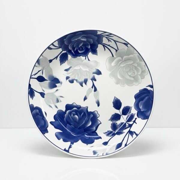 Assiette bleu colorée 30cm