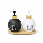 Distributeur savon rond