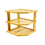 Rangement coin en bambo