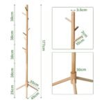 Support vêtement en bois