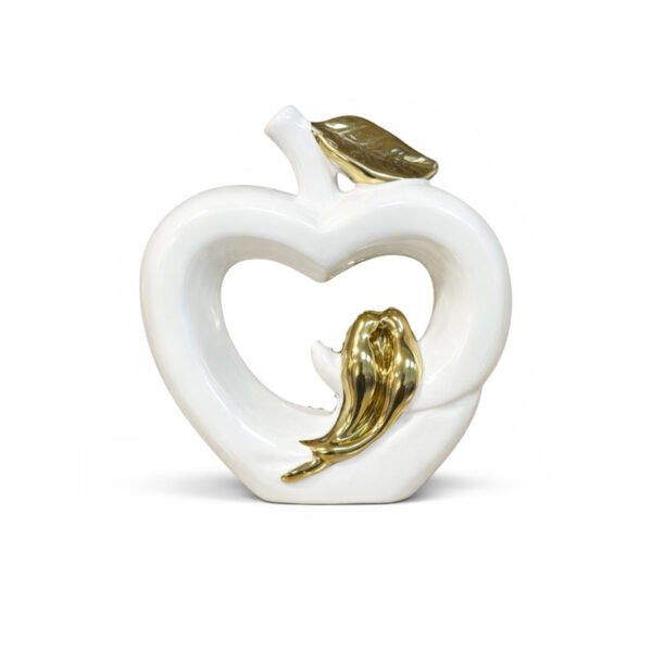 Decoration pourcelain blanc