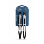 Ustensiles de cuisine inox et bois