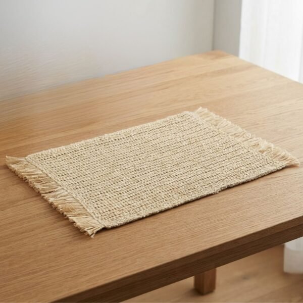 Set de Table Tissé Bohème Beige