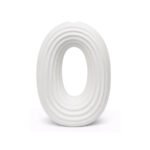 Decoration pourcelaine blanc