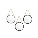 Miroir rond 3 pcs
