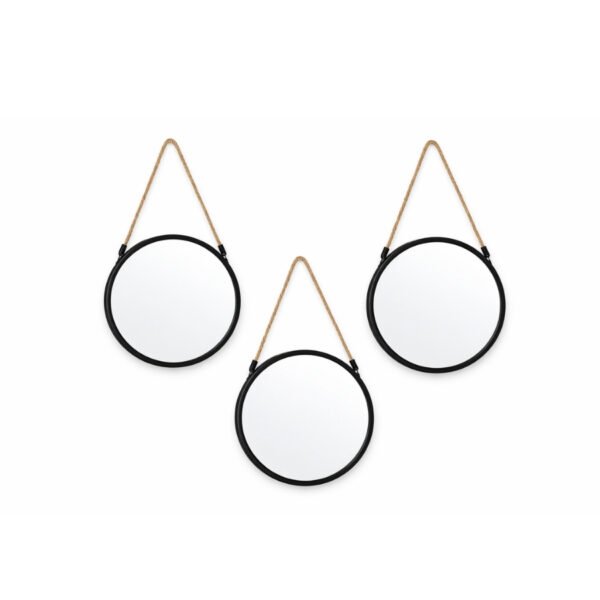 Miroir rond 3 pcs