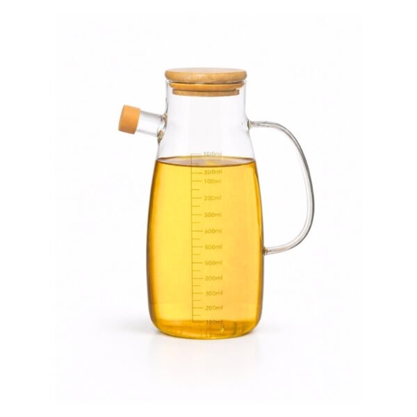 Bouteille huile en verre 1L