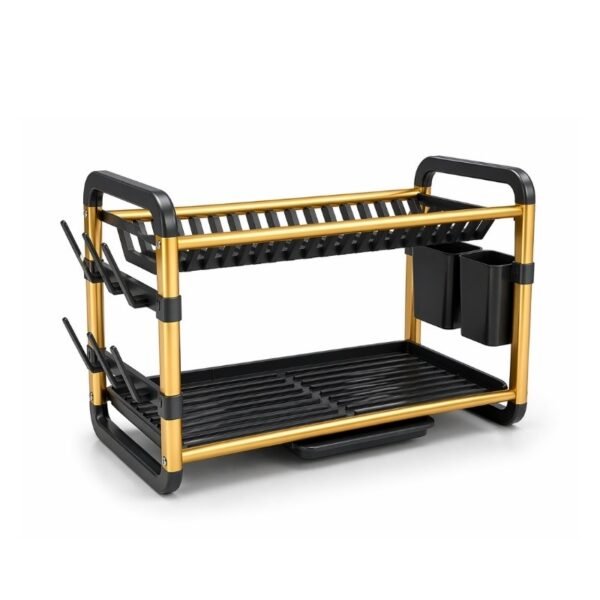 Egouttoir 2 niveau a vaisselle