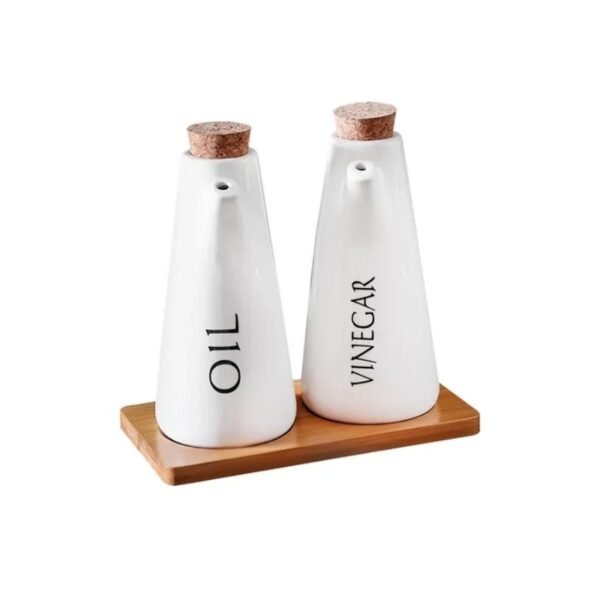 Huilier en verre 2 pcs