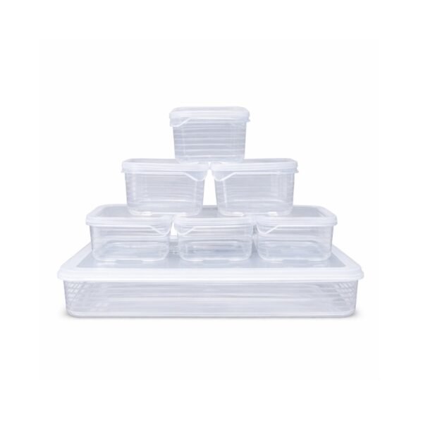 Boîtes de conservation - 1 x 2,3 L + 6 x 0,25 L