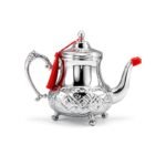 Théière argentée - petit format 0,8 L