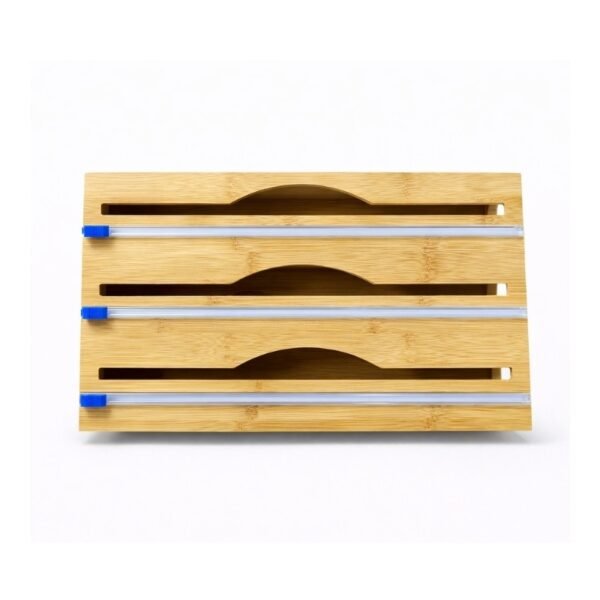 Support rouleau en bambou