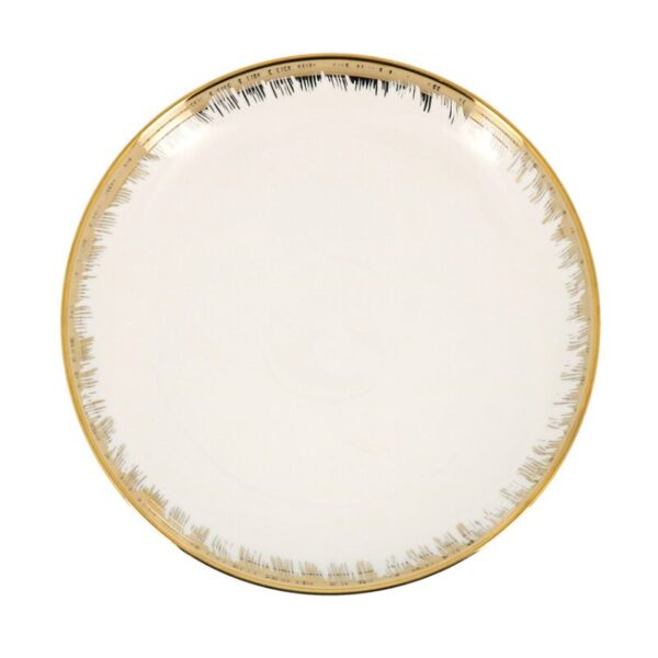 Plat doré 40 cm