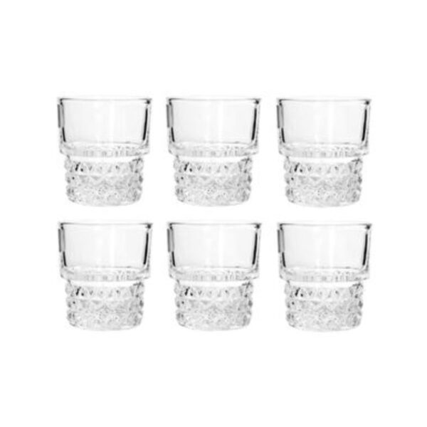 Verre a cafe 6 pièces