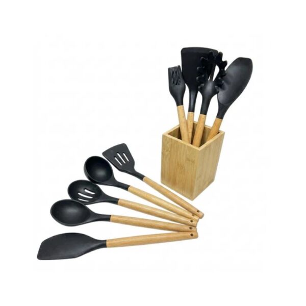 Ensemble de spatule en silicone 9 pièces