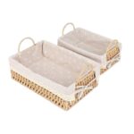 panier 2 pcs rectangle