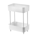 Étagère de salle de bain 2 niveaux – 18x30x42 cm – Image 3