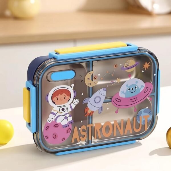 Lunch box en inox 3 compartiments - space