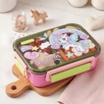 Lunch box en inox 3 compartiments - space