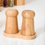 Ensemble Salière et Poivrière en Bois