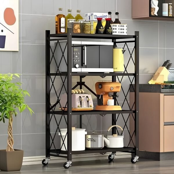 Étagère de Rangement Pliable pour Cuisine 4 NV