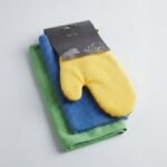 Gants de Lavage Microfibre – Pack Multi-Couleurs