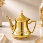 Théière Dorée Raffinée – 36 oz