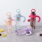 Gourde Isotherme / Étanche avec Anse et Paille – Collection « Sunny »